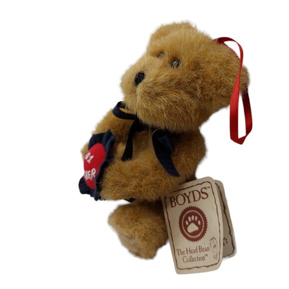 Boyds Bears #1 Teacher # 562506 Ms Teachbeary bear ornament jointed plush - Picture 4 of 8